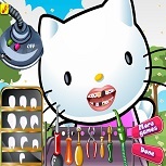 Jucați hello kitty home makeup online pentru copii 3-4-5-6-7 ani gratuit