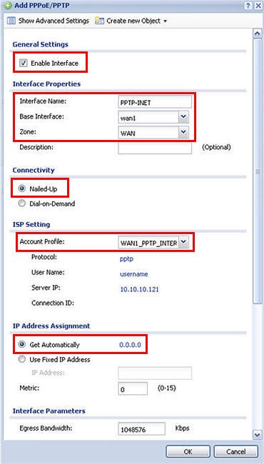 Instrucțiuni pentru configurarea unui gateway hardware din seria zywall usg pentru conectarea la Internet utilizând un protocol