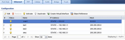 Instrucțiuni pentru configurarea unui gateway hardware din seria zywall usg pentru conectarea la Internet utilizând un protocol