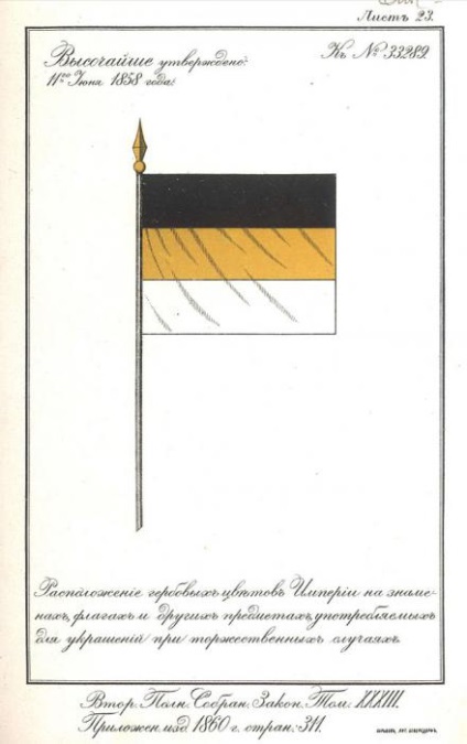 Istoria steagului imperial