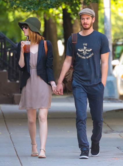 Povestea de dragoste a lui Emma Stone și a lui Andrew Garfield