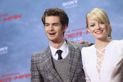 Povestea de dragoste a lui Emma Stone și a lui Andrew Garfield