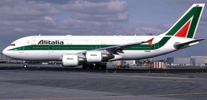 Compania italiană alitalia (alitalia), aeroportul fumichino