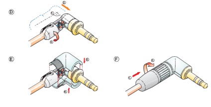 Jack neutrik ntp3rc stereo 3, 5 mm - înlocuirea fișei sovietice 6, 3 mm pe căști tds-16 echo