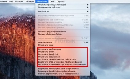 Як відкрити меню розробка (консоль розробника) в safari на mac і для чого воно потрібне, новини