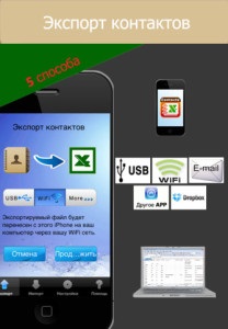Cum se transferă contactele de la iPhone spre manual și prin intermediul aplicației