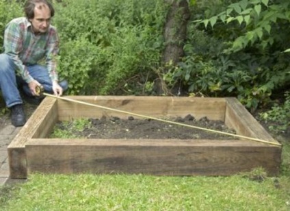 Cum de a construi o grădină înaltă sau o grădină în țară