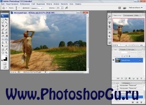 Cum să blur margini în Photoshop, Photoshop pentru valenoks