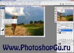 Cum să blur margini în Photoshop, Photoshop pentru valenoks