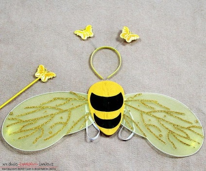 Hogyan készítsünk méh szárnyakat