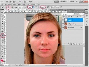 Cum să elimini vânătăile sub ochi în lecțiile Photoshop în desen și design în Adobe Photoshop