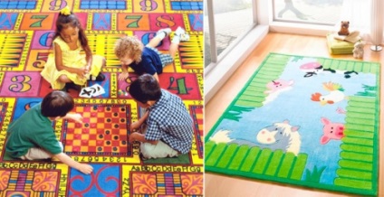 Hogyan válasszunk szőnyeget a gyermekek, épületek portáljáról