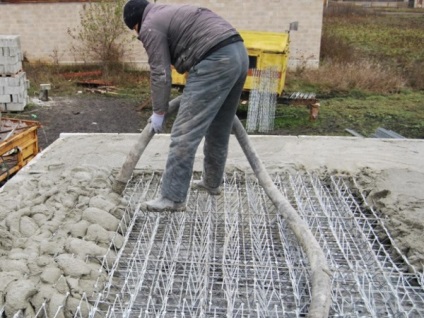 Cum se toarnă betonul nou pe un schelet vechi - pkf