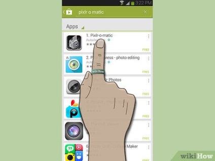 Hogyan kell futtatni a pixlr o matic-et az Android készülékeden?