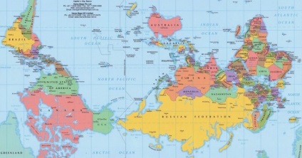 Hărți ale lumii - cum arată în diferite țări - interesante și distractive!
