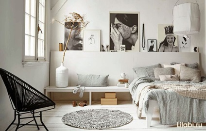 Picturi în dormitor ca atârnă peste pat, ce imagini să stea