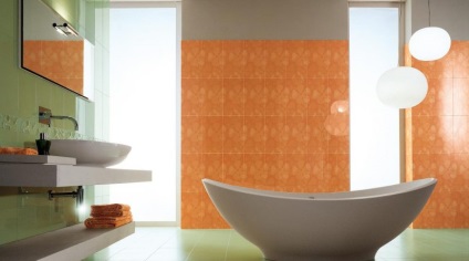 Placi ceramice în tipurile de baie și caracteristici (30 fotografii)