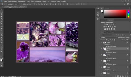 Collage în Photoshop