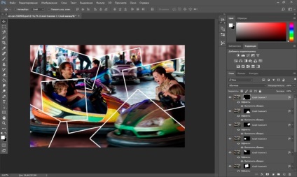 Collage în Photoshop