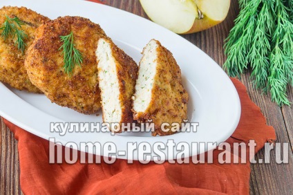 Пилешки котлети с ябълка - сочни и вкусни