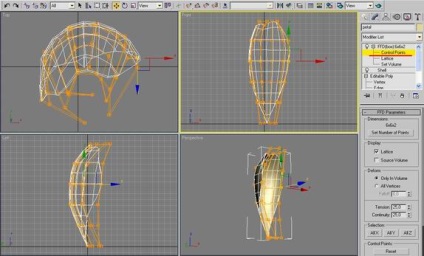 Cursuri 3d max la Kiev - modelarea trandafirilor