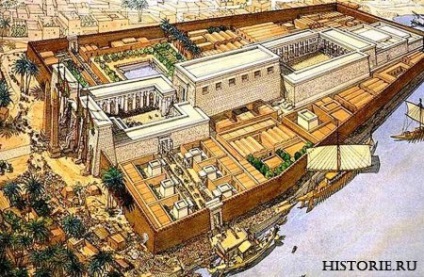 Templul Luxor și Karnak - reconstrucția - civilizația lumii - istoria vechiului