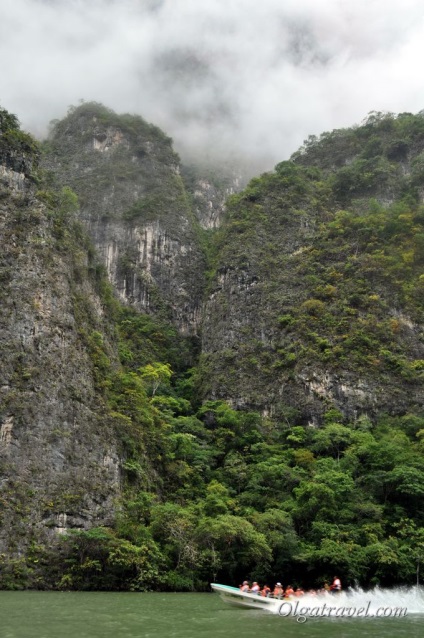 Mexic Canyon del Sumidero - un punct de reper natural al statului