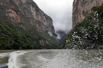 Mexic Canyon del Sumidero - un punct de reper natural al statului