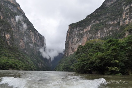 Mexic Canyon del Sumidero - un punct de reper natural al statului