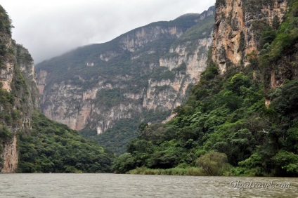 Mexic Canyon del Sumidero - un punct de reper natural al statului