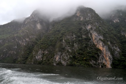 Mexic Canyon del Sumidero - un punct de reper natural al statului