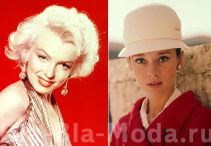 Marilyn Monroe sau Audrey Hepburn