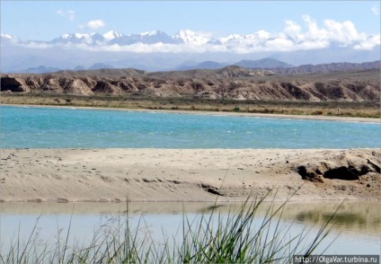 Lacul mort Issyk-Kul (Balykchy, Kirghizia)