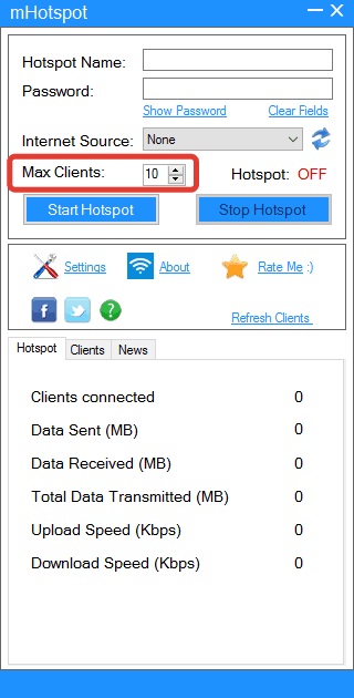 Mhotspot descărcare gratuită în rusă