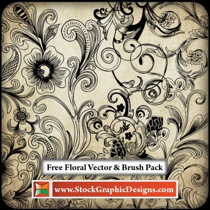 Multe imagini vectoriale gratuite pentru teme florale și florale