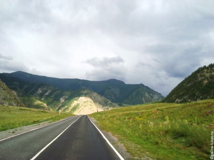 Pe Altai cu mașina