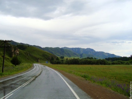 Pe Altai cu mașina