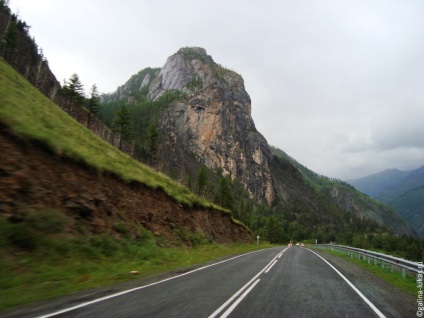 Pe Altai cu mașina