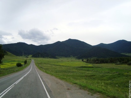 Pe Altai cu mașina