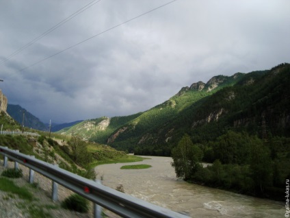 Pe Altai cu mașina