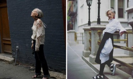Ea nu poartă fuste și eșarfe lungi ... Bomba de 63 de ani bombează lumea modei