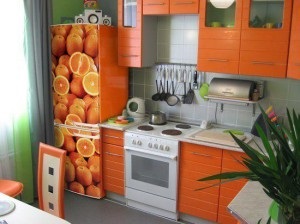 Bucătărie Orange, renovare apartament 100 sfaturi utile