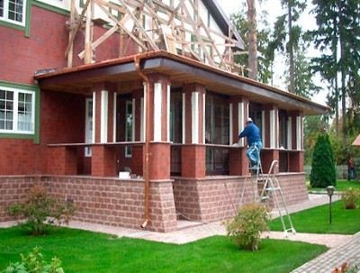 Principalele tipuri de verande atașate casei - reparația la dacha - o sarcină ușoară