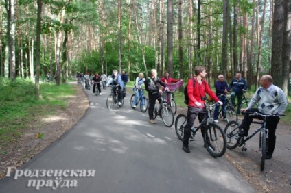 Ciclismul cu bicicleta din Grodno a creat un traseu turistic de 30 de kilometri