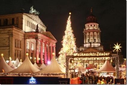 Piața Gendarmenmarkt din Berlin