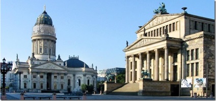 Piața Gendarmenmarkt din Berlin