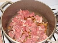 Pilaf din carne de porc