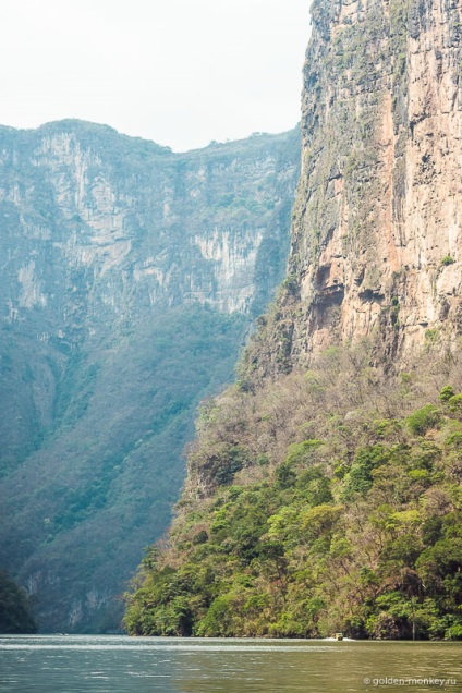 Miért kell a Sumidero kanyonját a talajról és a vízről megnézni?
