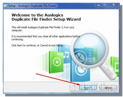 Găsirea și eliminarea fișierelor duplicate utilizând programul - auslogics finder de fișiere duplicat