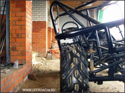 Construcția de buggy cross-country pe un cadru spațial